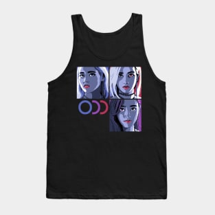 LOONA Odd Eye Circle (original pixelart) Tank Top